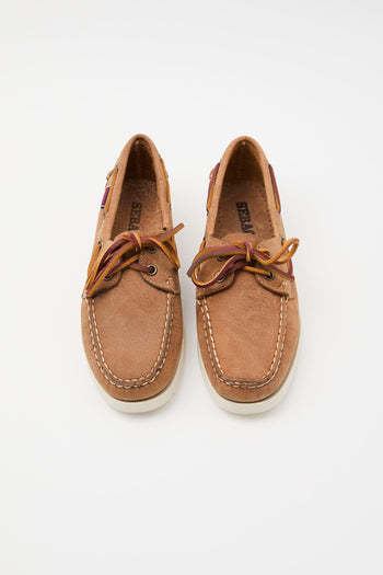 Mocassino Brown Tan Donna - 3