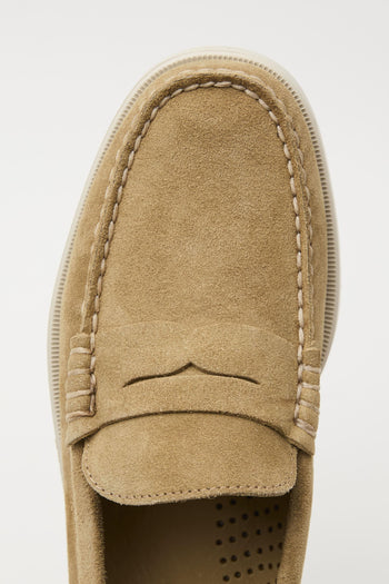 Mocassino Beige Uomo - 8