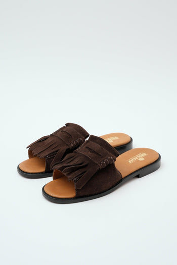 Ciabatta Dk Brown Donna - 2