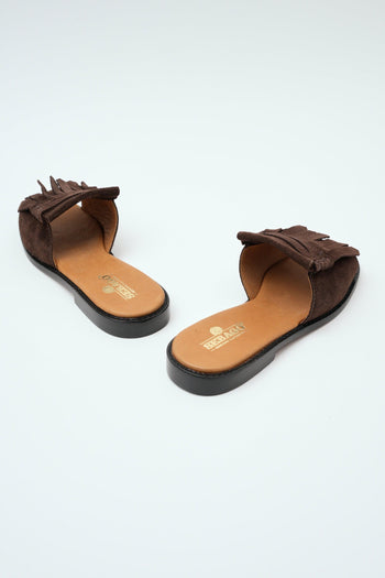 Ciabatta Dk Brown Donna - 5