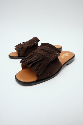 Ciabatta Dk Brown Donna - 6