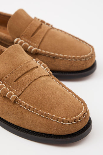 Mocassino Beige Camel Donna - 3