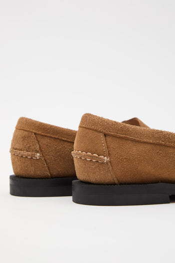 Mocassino Beige Camel Donna - 5