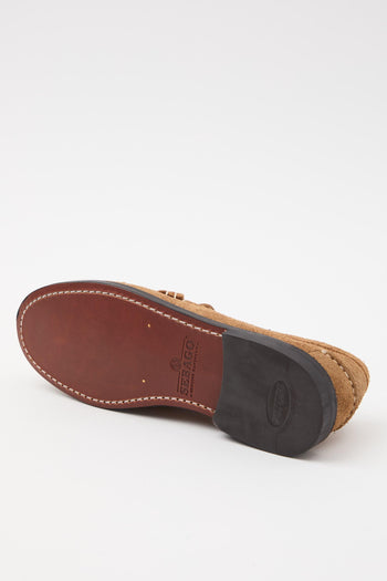 Mocassino Beige Camel Donna - 8