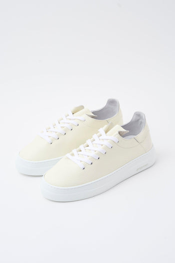 Sneaker Grain Bianco Donna - 2