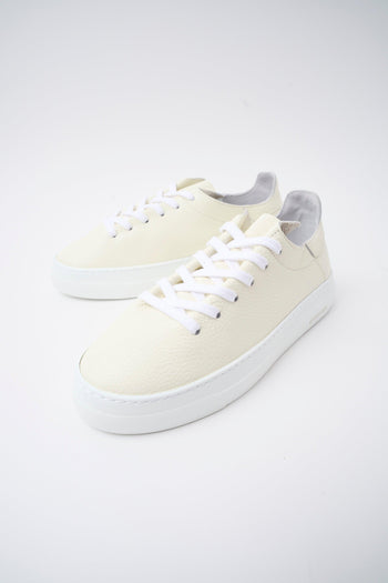 Sneaker Grain Bianco Donna - 7