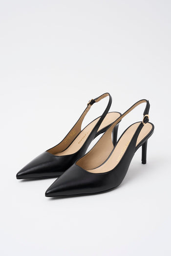 Slingback Black Donna - 2