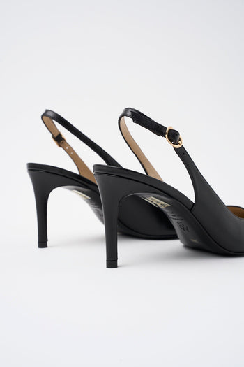 Slingback Black Donna - 5