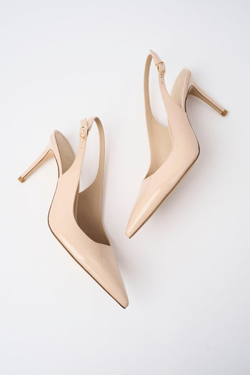 Slingback Barely Beige Donna - 5