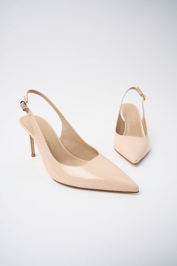 Slingback Barely Beige Donna - 6