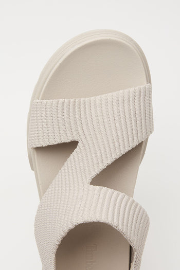Sandalo White Knit Donna - 7