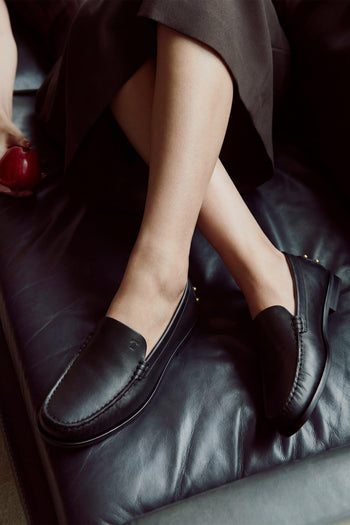 Mocassino Nero Donna - 8