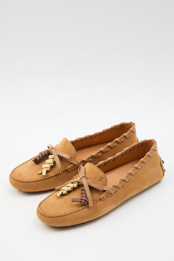 Mocassino Cammello Chiaro Donna - 2