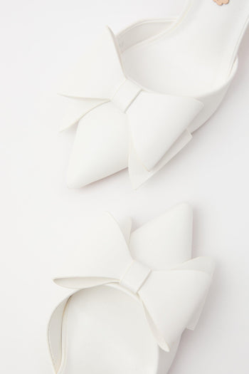 Slingback White Donna - 5