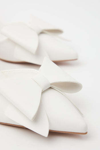 Slingback White Donna - 6