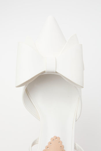 Slingback White Donna - 7