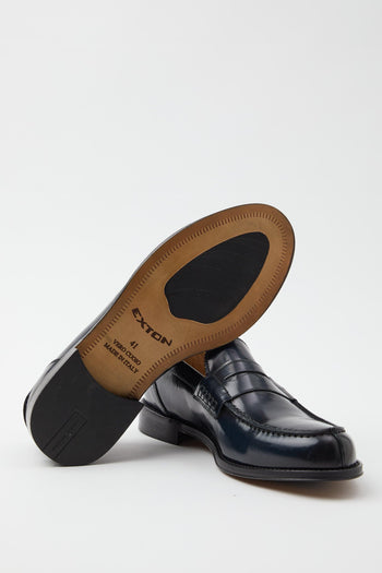 Mocassino Blu Uomo - 7