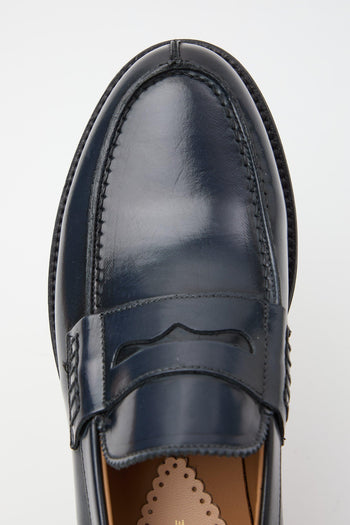 Mocassino Blu Uomo - 8