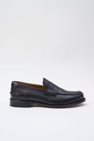 Mocassino Blu Uomo