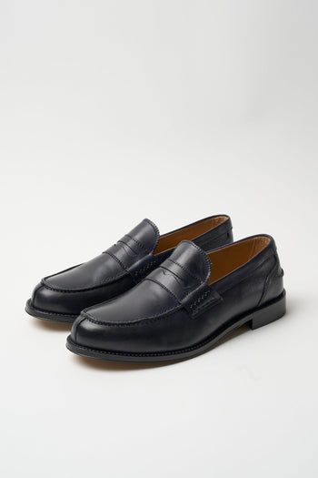 Mocassino Blu Uomo - 2