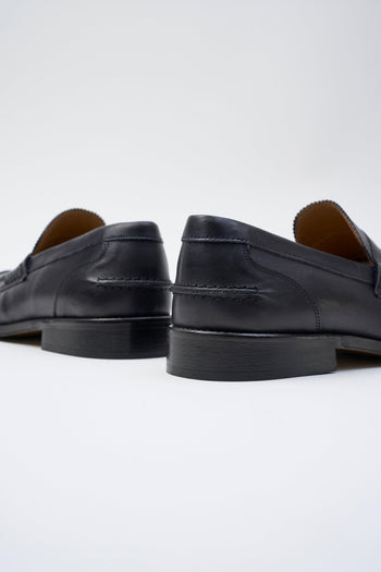 Mocassino Blu Uomo - 5