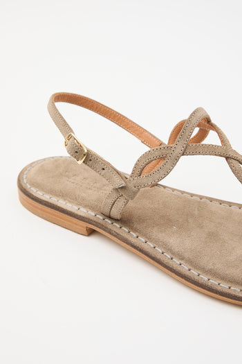 Sandalo Taupe Donna - 4