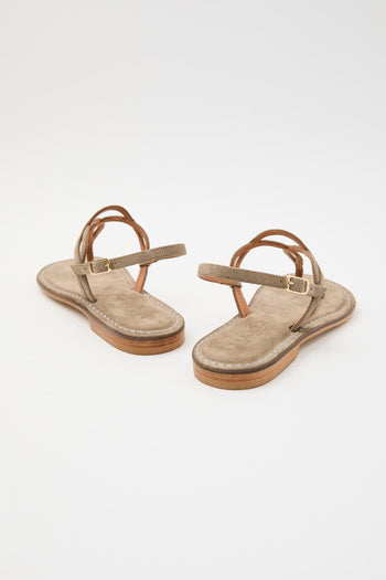 Sandalo Taupe Donna - 7