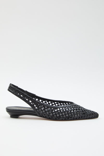 Slingback Nero Donna
