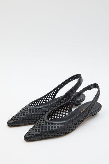 Slingback Nero Donna - 2