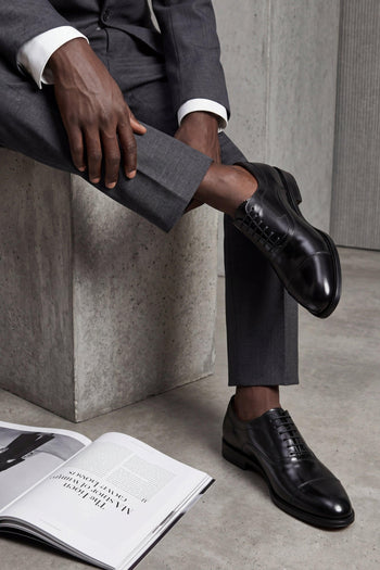 Stringata Nero Uomo - 8
