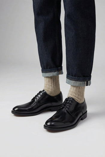 Stringata Nero Uomo - 9