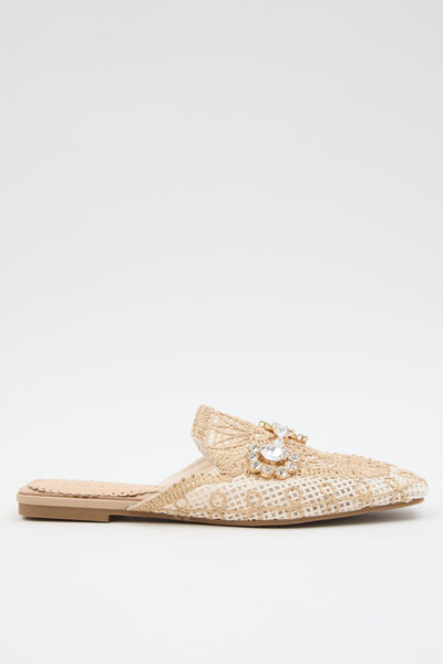 Ciabatta Beige Donna
