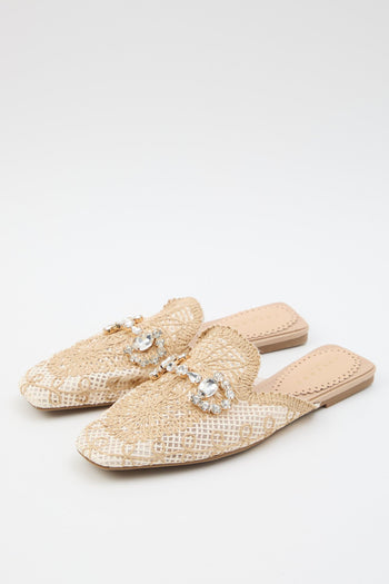 Ciabatta Beige Donna - 2