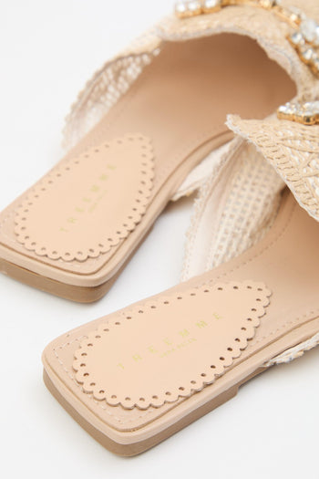 Ciabatta Beige Donna - 5