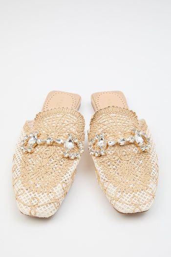 Ciabatta Beige Donna - 6