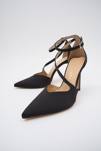 Slingback Nero Donna - 5