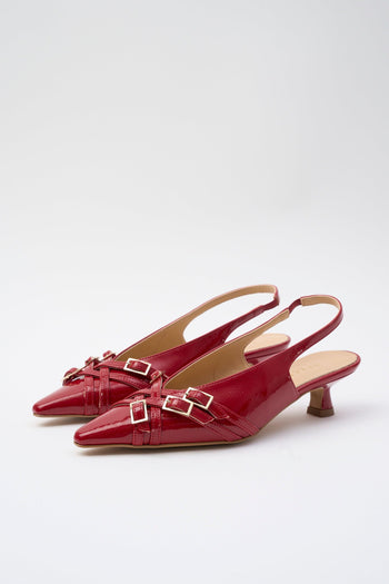 Slingback Rosso Donna - 2