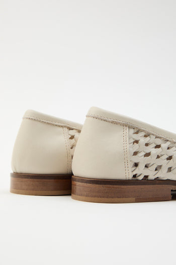 Mocassino Off White Donna - 4