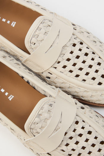 Mocassino Off White Donna - 8