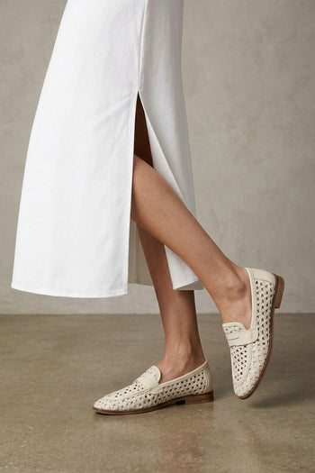 Mocassino Off White Donna - 9