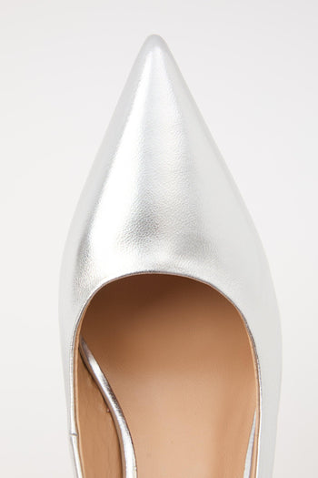 Slingback Argento Donna - 5