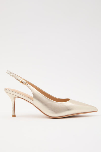 Slingback Platino Donna