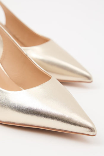 Slingback Platino Donna - 3