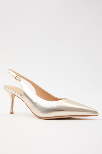 Slingback Platino Donna - 5
