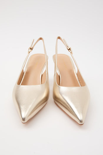 Slingback Platino Donna - 8