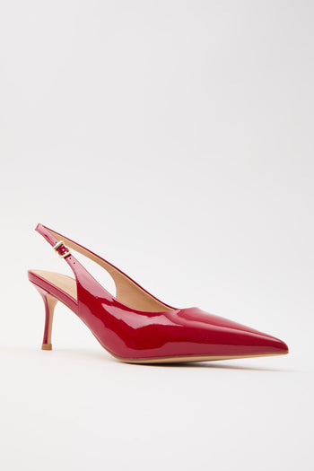 Slingback Rosso Donna - 6