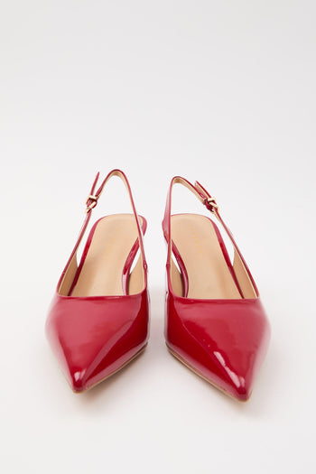 Slingback Rosso Donna - 7