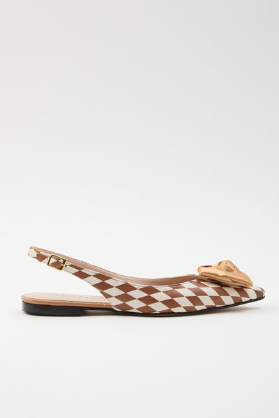 Slingback Oro Donna
