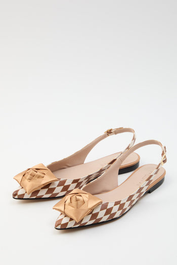 Slingback Oro Donna - 2