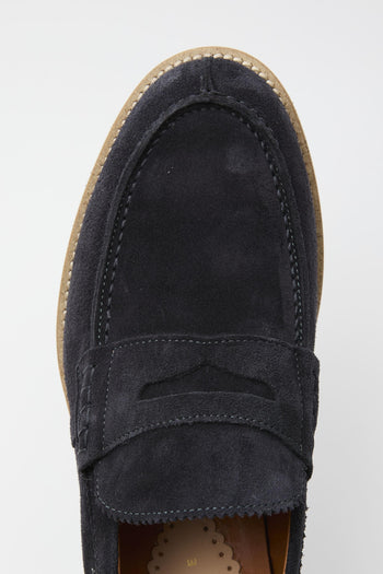 Mocassino Blu Uomo - 7